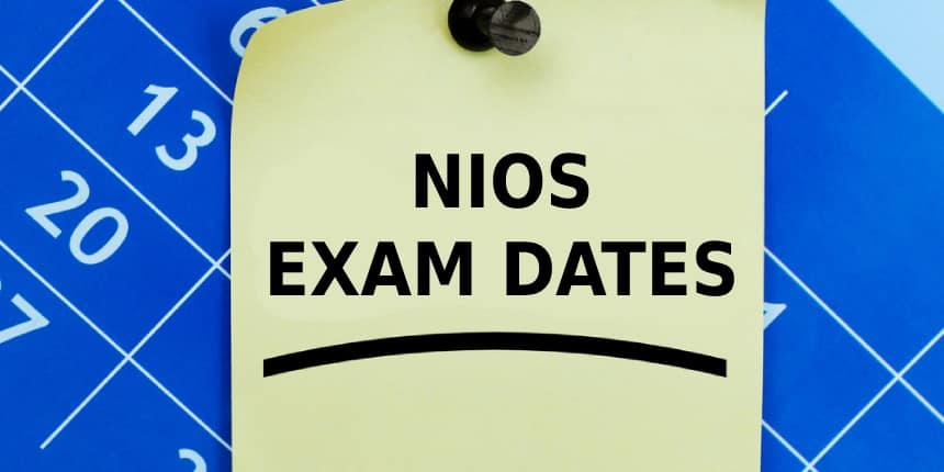 NIOS Exam Date 2025 for October Exams: Class 10, 12 Theory Date Sheet PDF