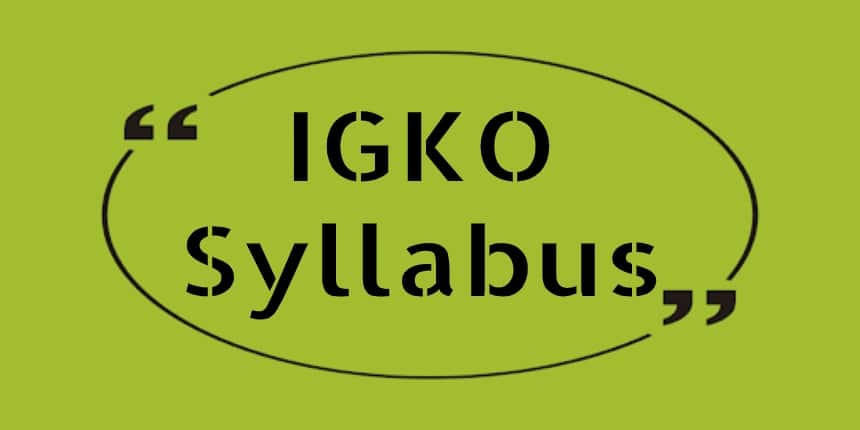 SOF IGKO Syllabus 2025-26- Check IGKO Class 1 to 10 Syllabus Here
