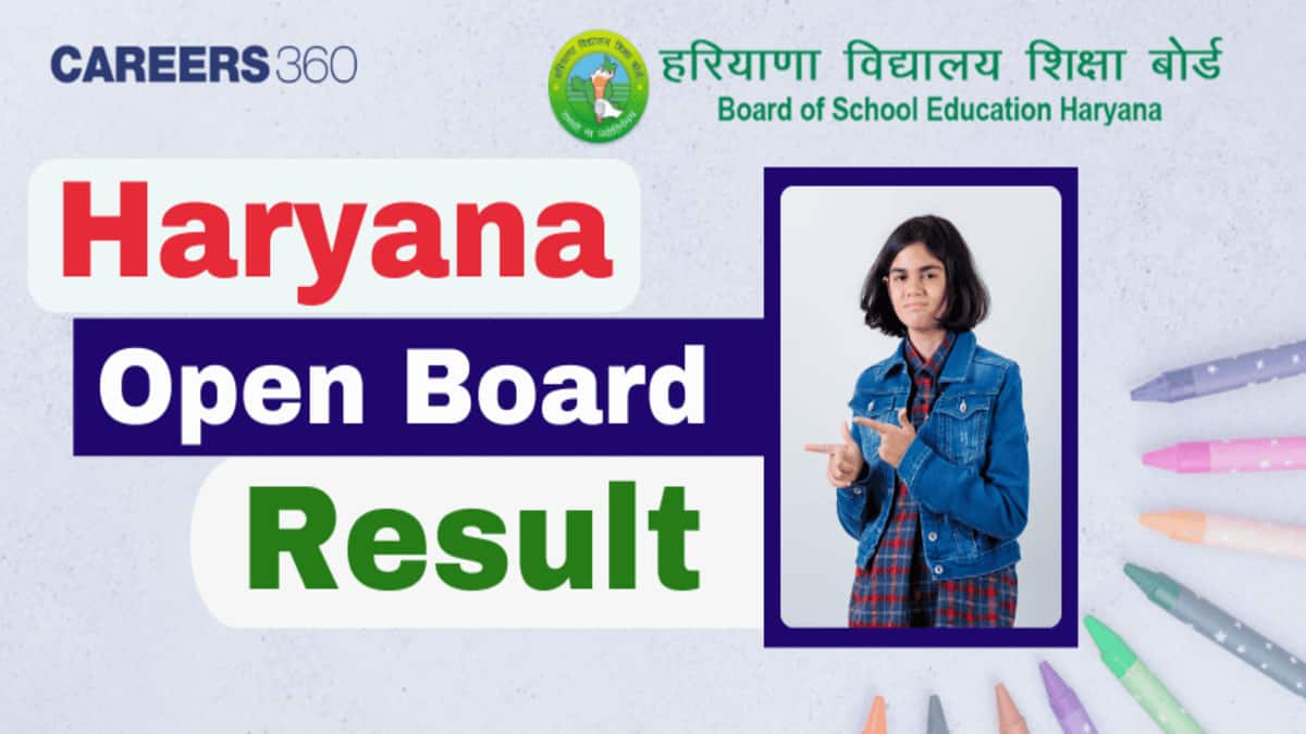 Haryana Open School Result 2025, Check HOS Class 10th, 12th Results Here