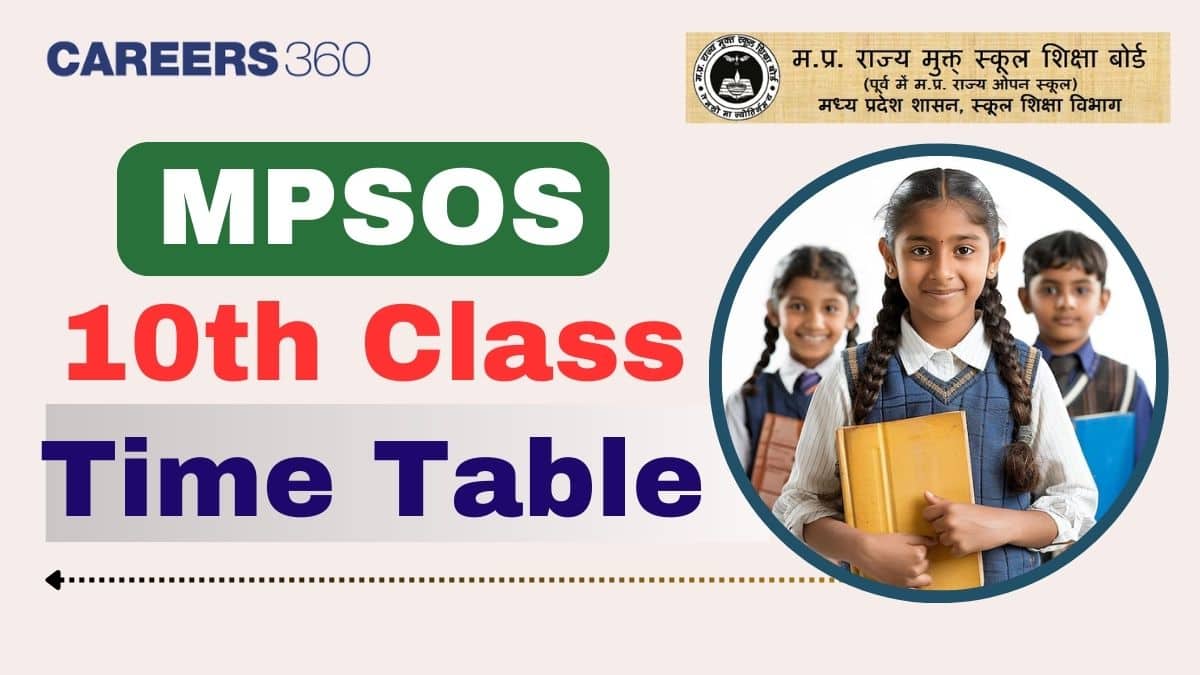 MPSOS 10th Time Table 2025 December Session – Download PDF @ mpsos.nic.in