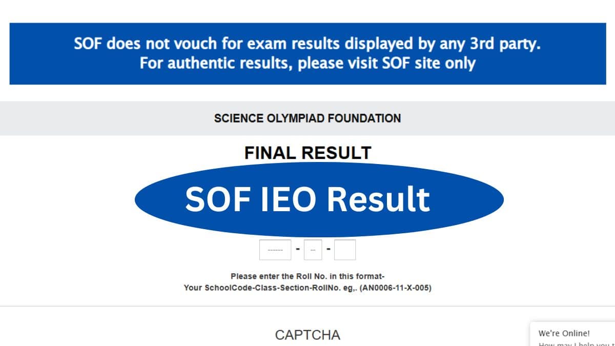 SOF IEO Results 2025-26 for Class 1 to 12, Check IEO Level 1 Result @sofworld.org