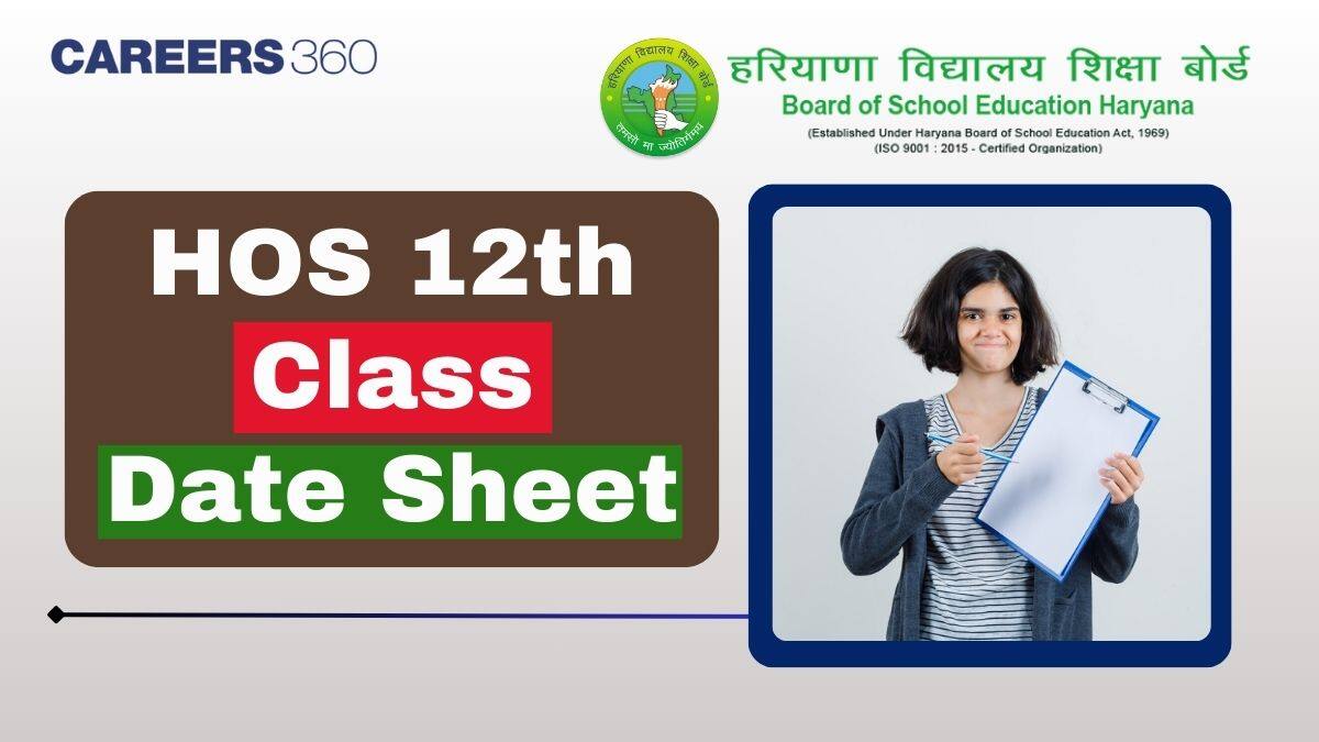 HOS 12th Date Sheet 2026 Soon - Haryana Open School Class 12 Exam Schedule