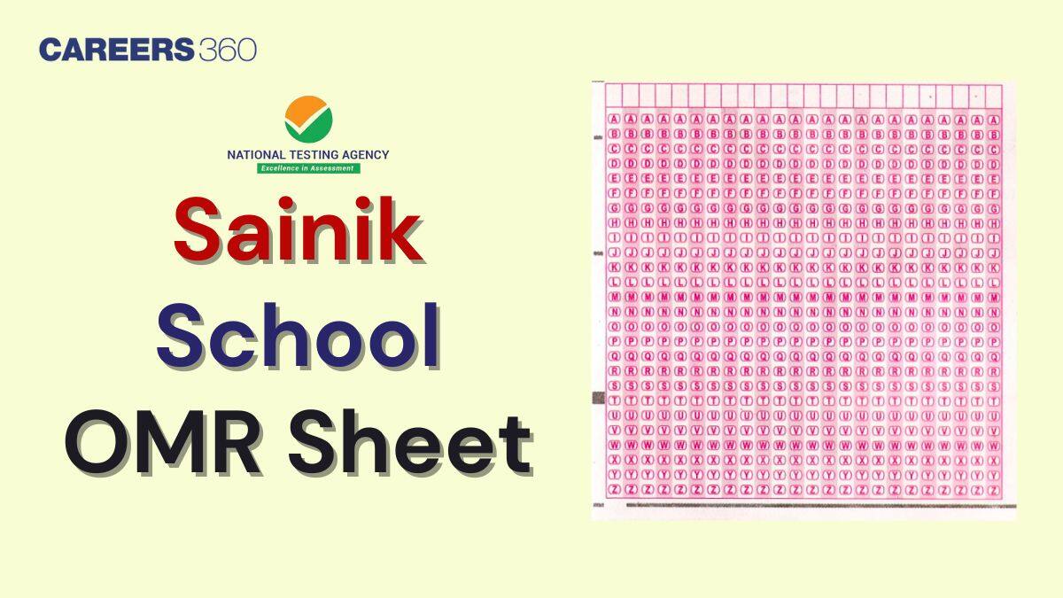 Sainik School OMR Sheet 2026 – Download AISSEE OMR Answer Sheet @ exams.nta.ac.in