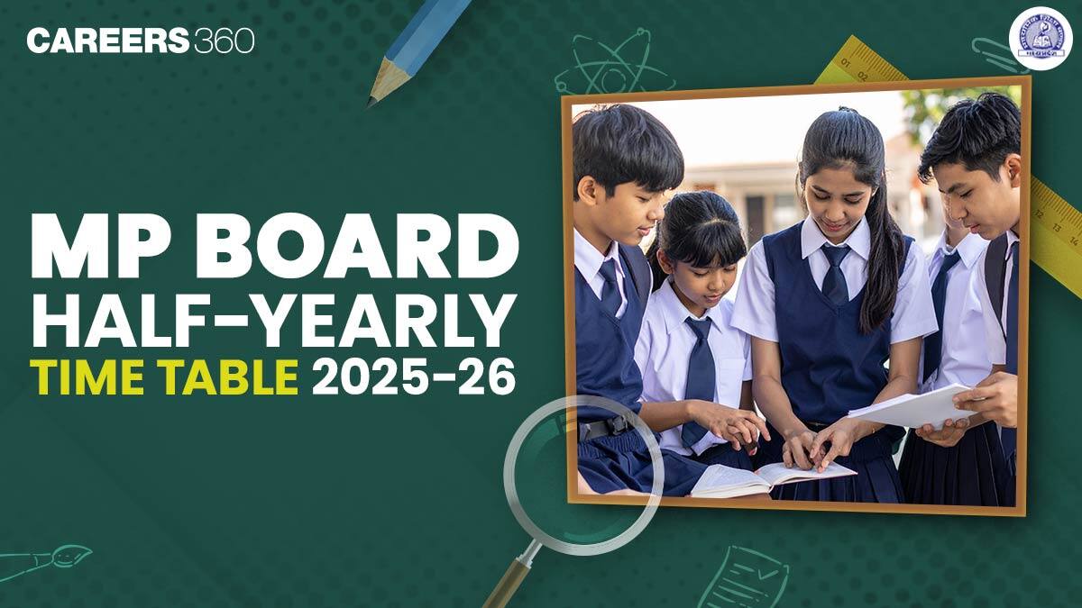 MP Board Half-Yearly Time Table 2025-26: Classes 9, 10, 11, 12th Exam Schedule Here