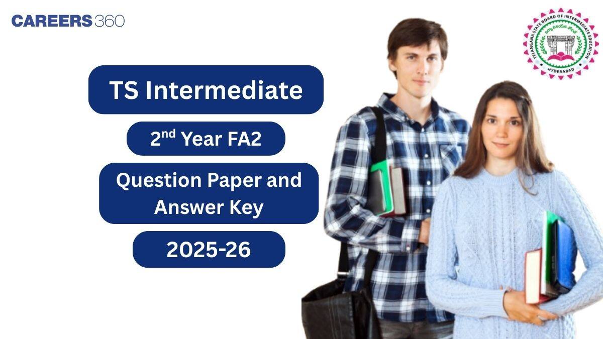 Telangana Intermediate 2nd Year FA2 Question Papers 2025-26 - Download Answer Key PDF