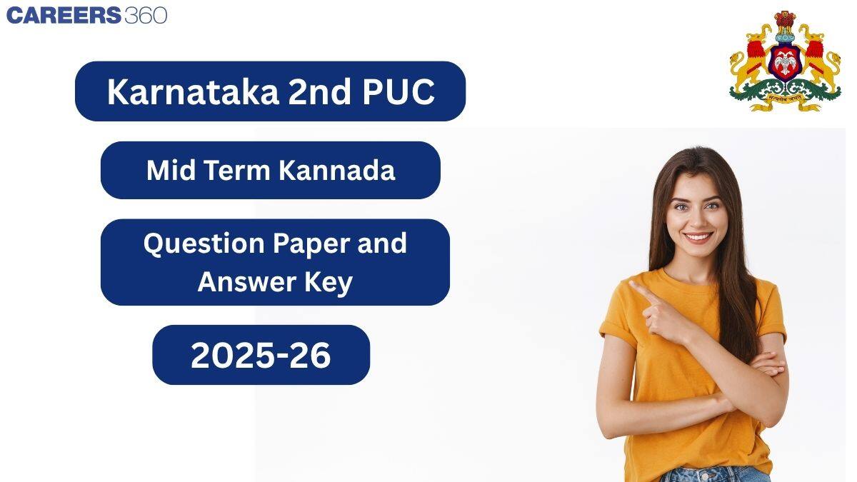 Karnataka 2nd PUC Mid Term Kannada Question Paper 2025-26 – Download PDF Answer Key & Solution