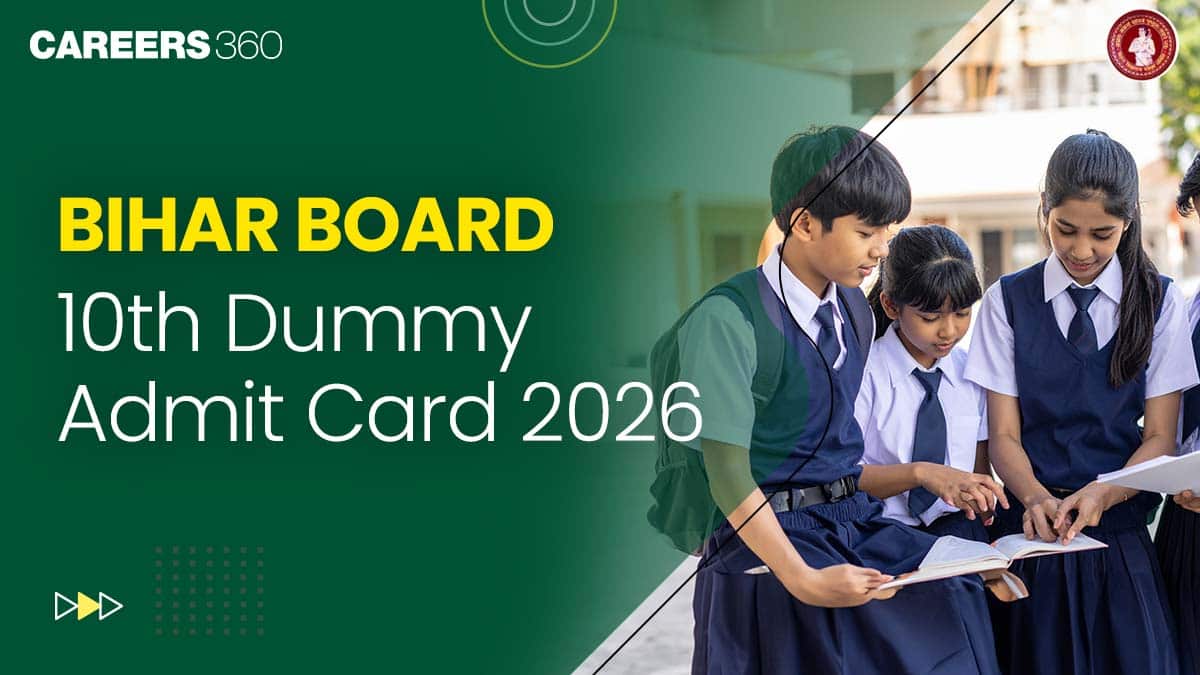 Bihar Board 10th Dummy Admit Card 2025-26 OUT; PDF Download Link