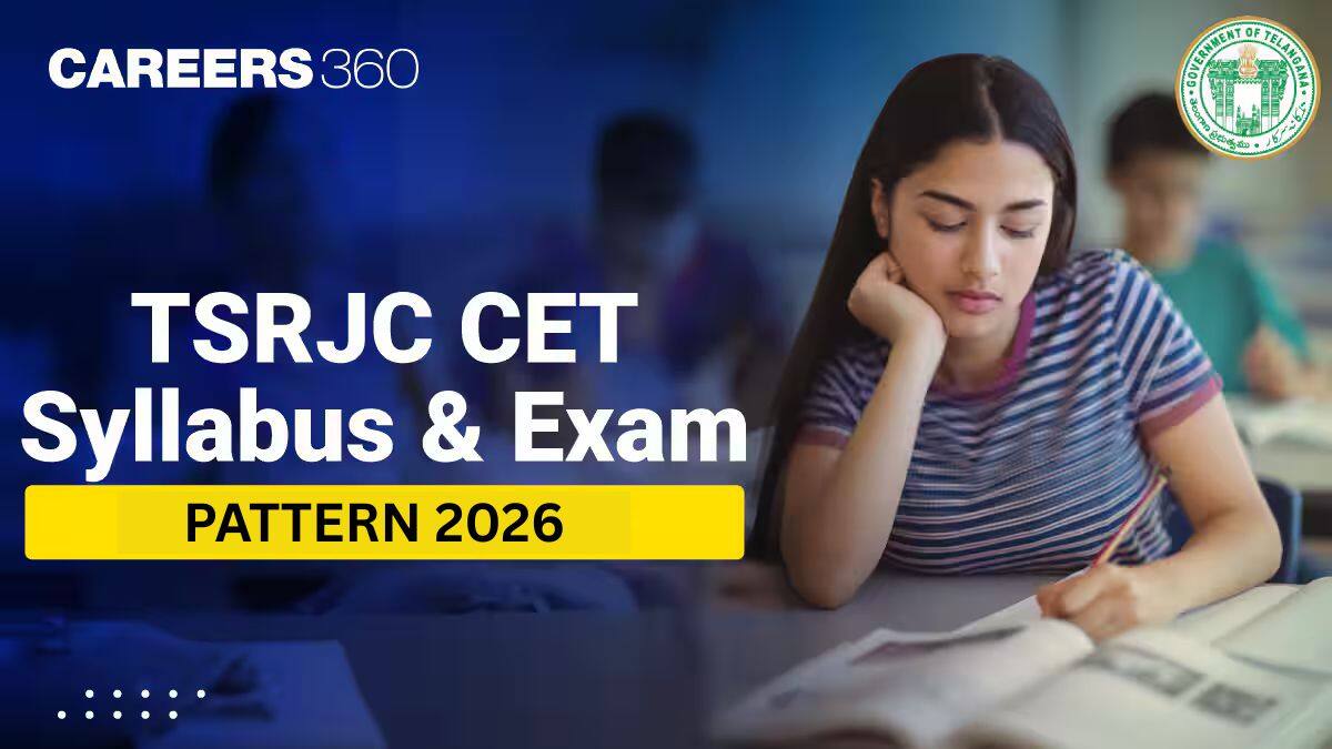 TSRJC CET Syllabus & Exam Pattern 2026 – Subject-wise Topics & Marking Scheme
