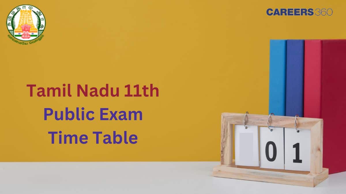 Tamil Nadu 11th Public Exam Time Table 2026- Check DGE TN 11th Exam Date Here