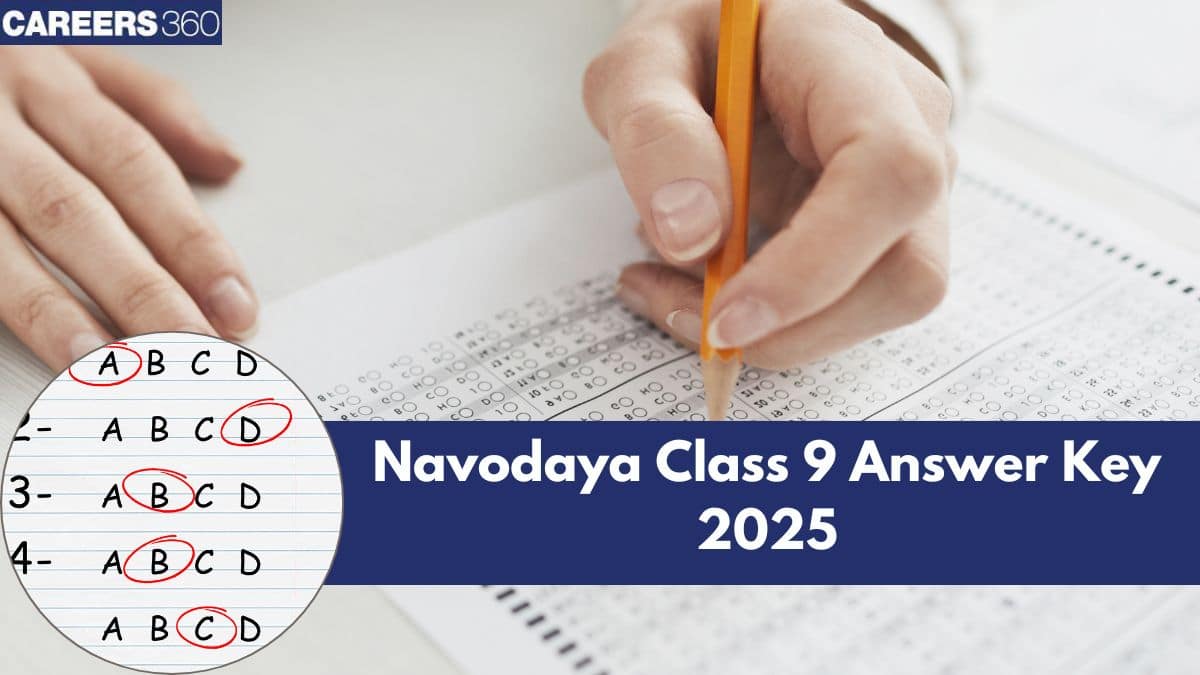 Navodaya Answer Key 2026 Class 9, Download JNVST Class 9 Answer Key PDF Here