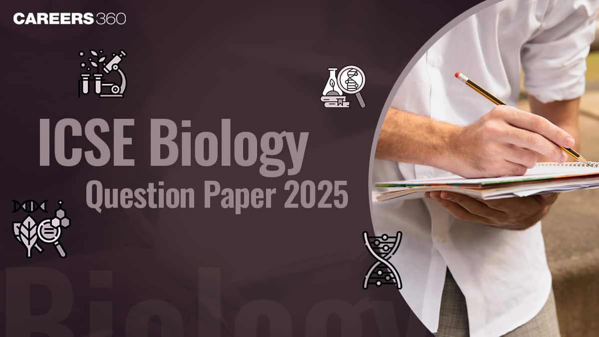ICSE Class 10th Biology Question Paper 2025 (24 March): Download PDF