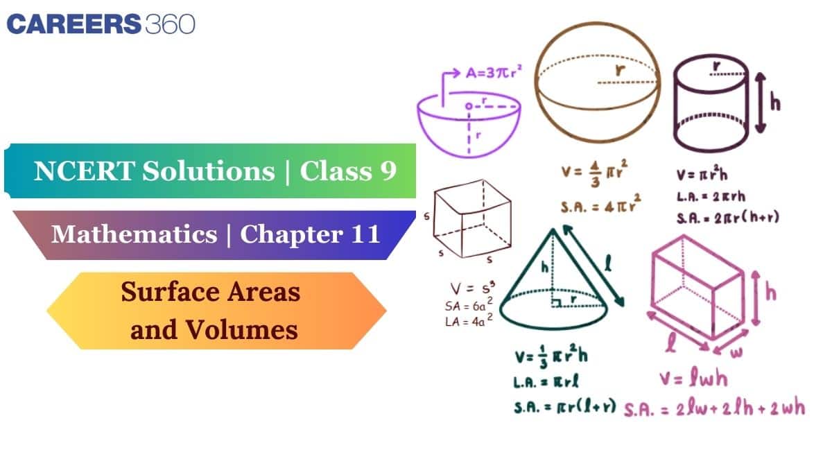 NCERT Solutions for Class 9 Maths Chapter 11 Surface Area and Volumes