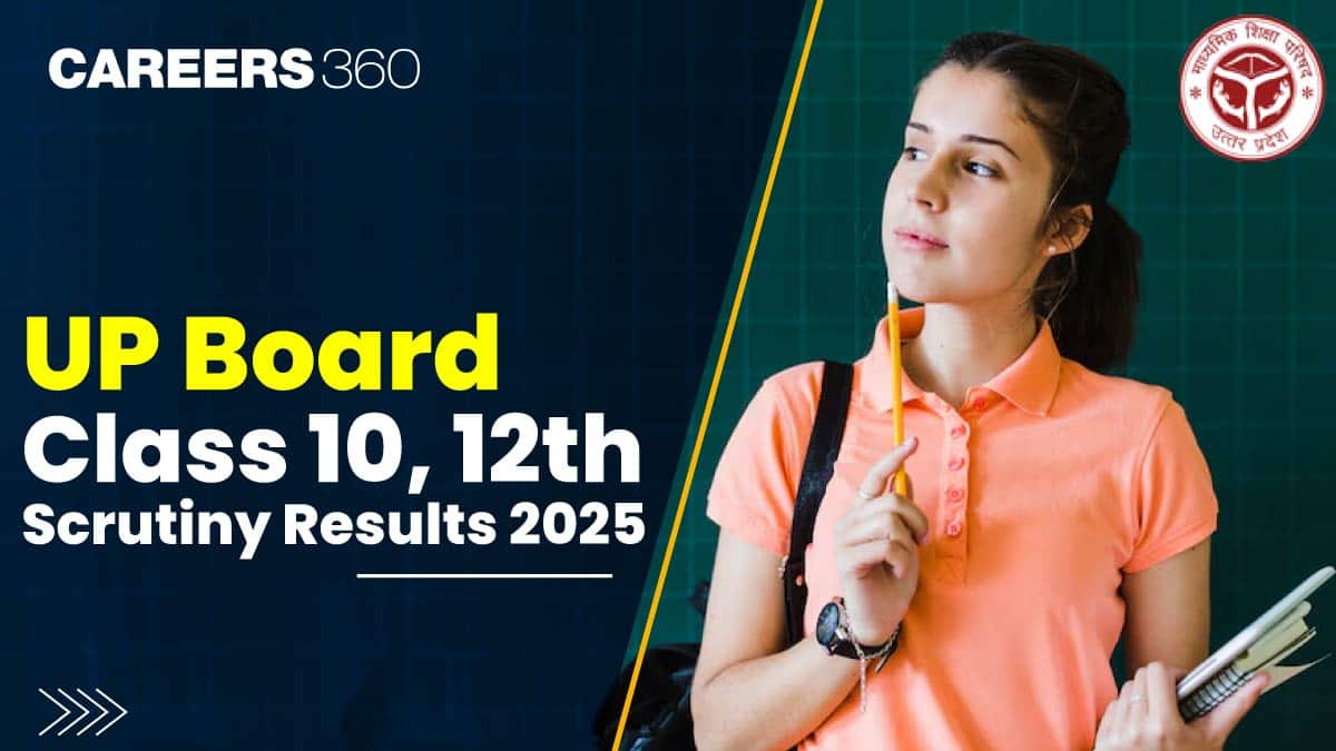 UP Board Scrutiny Result 2025 Out, Check UPMSP Class 10, 12th Verification Results