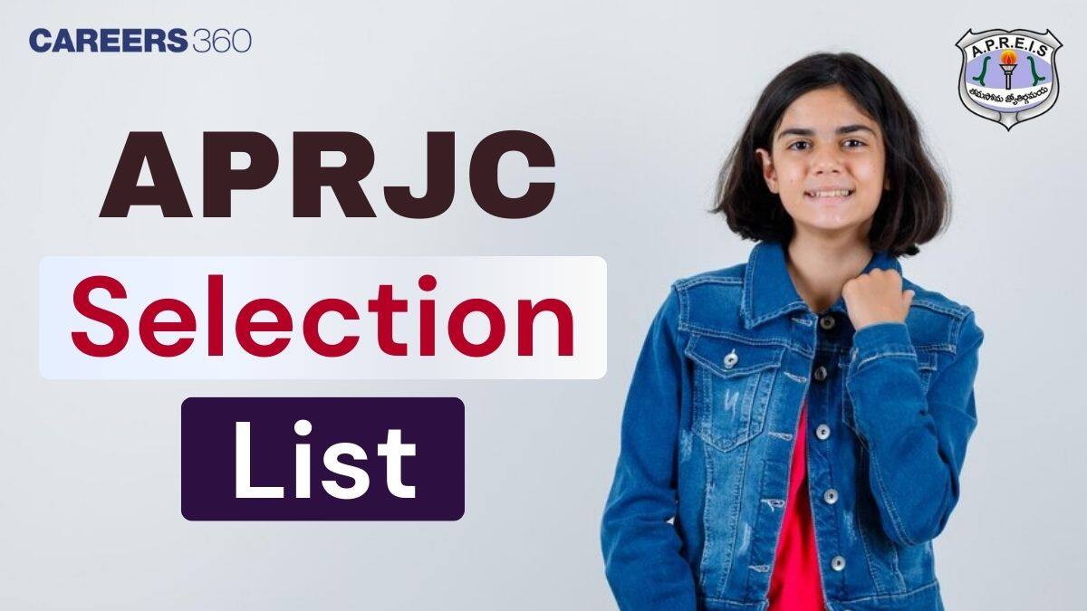 APRJC CET Selection List 2025: Merit List, Cutoff & Scorecard Download