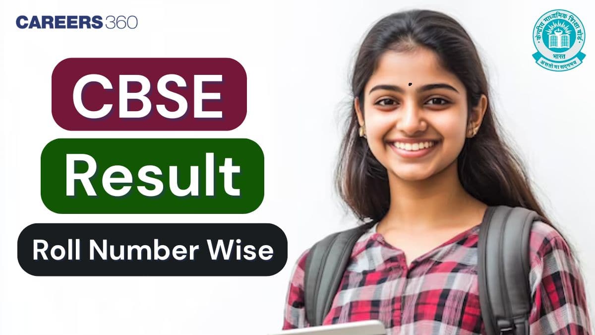 CBSE Result Roll Number Wise 2025 for Class 10th & 12th @ cbseresults.nic.in