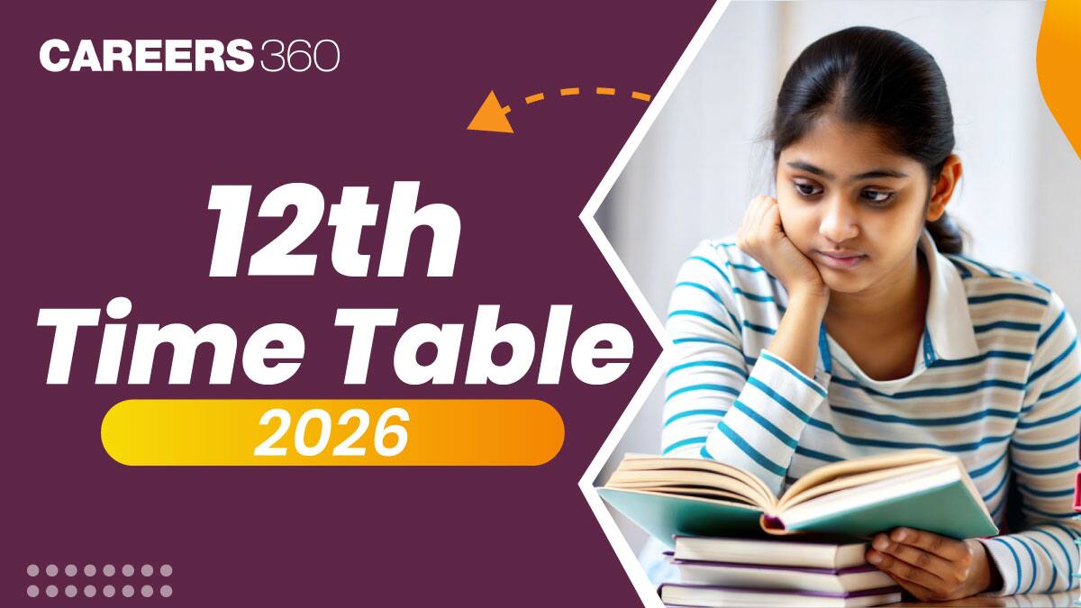 12th Time Table 2026: Download Board Exam Date Sheet PDF for All States