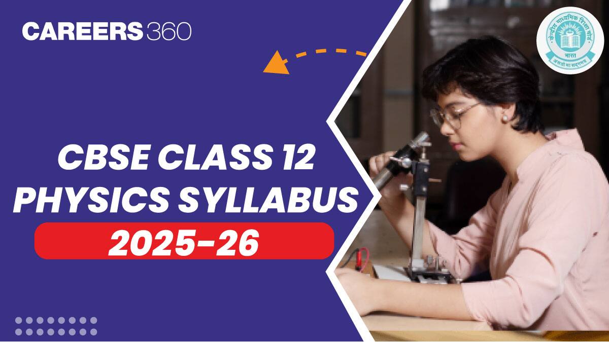 CBSE Class 12 Physics Syllabus 2025-26: Download PDF, Topics & Practical Details