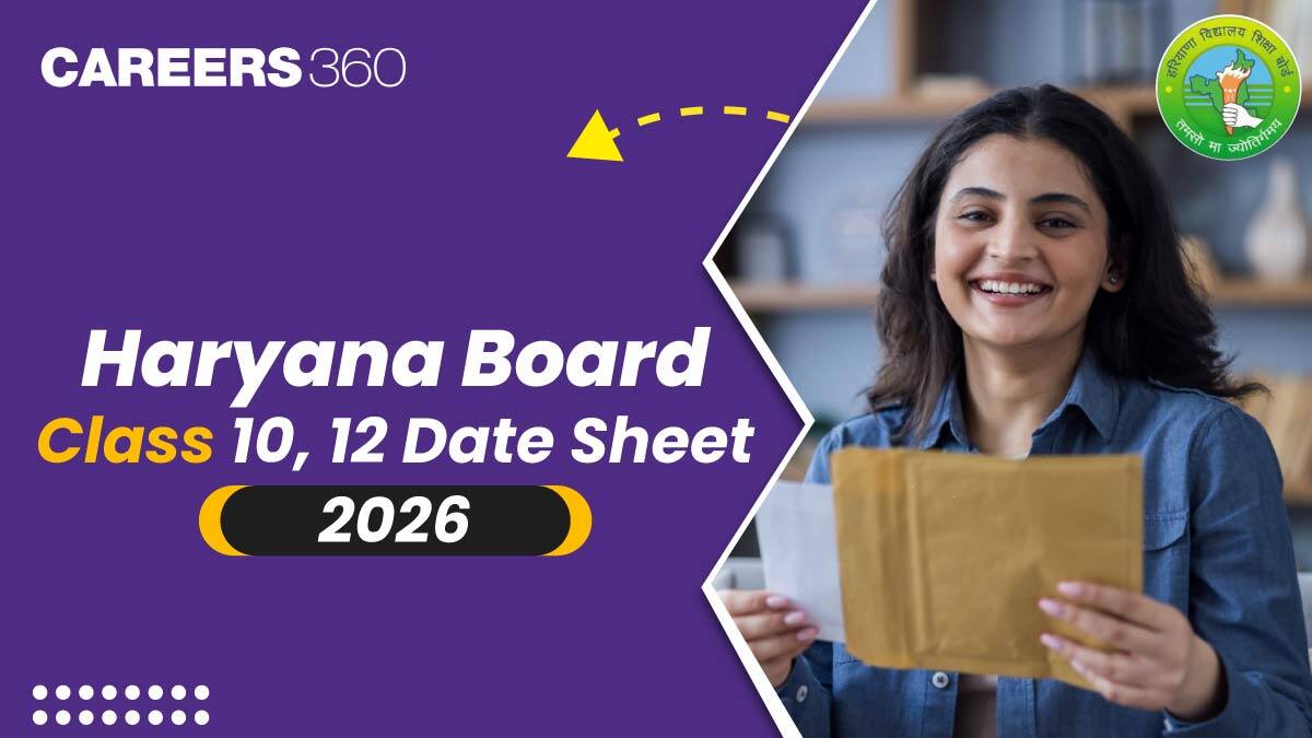 HBSE 2026 Date Sheet PDF, Check Haryana Board 10th, 12th Exam Dates