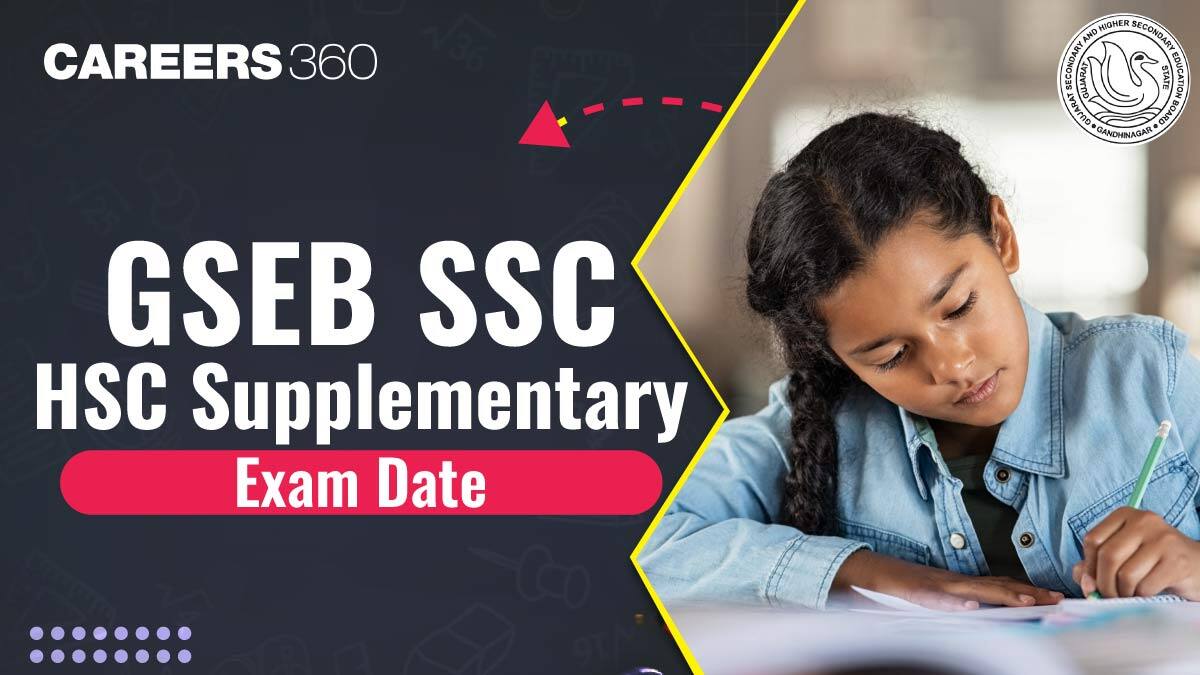 GSEB SSC, HSC Supplementary Exam Date 2025 Out, Check Gujarat Board Supplementary Time Table Here