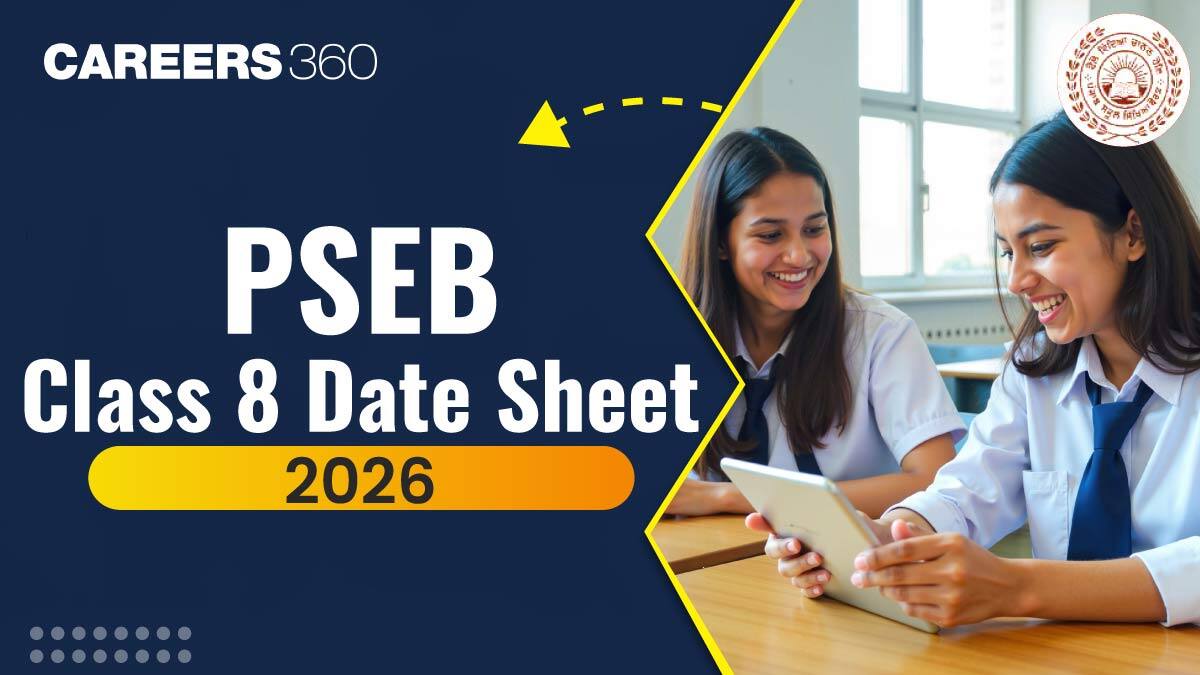 PSEB 8th Class Date Sheet 2026 at pseb.ac.in, Download Punjab Board 8th Time Table PDF