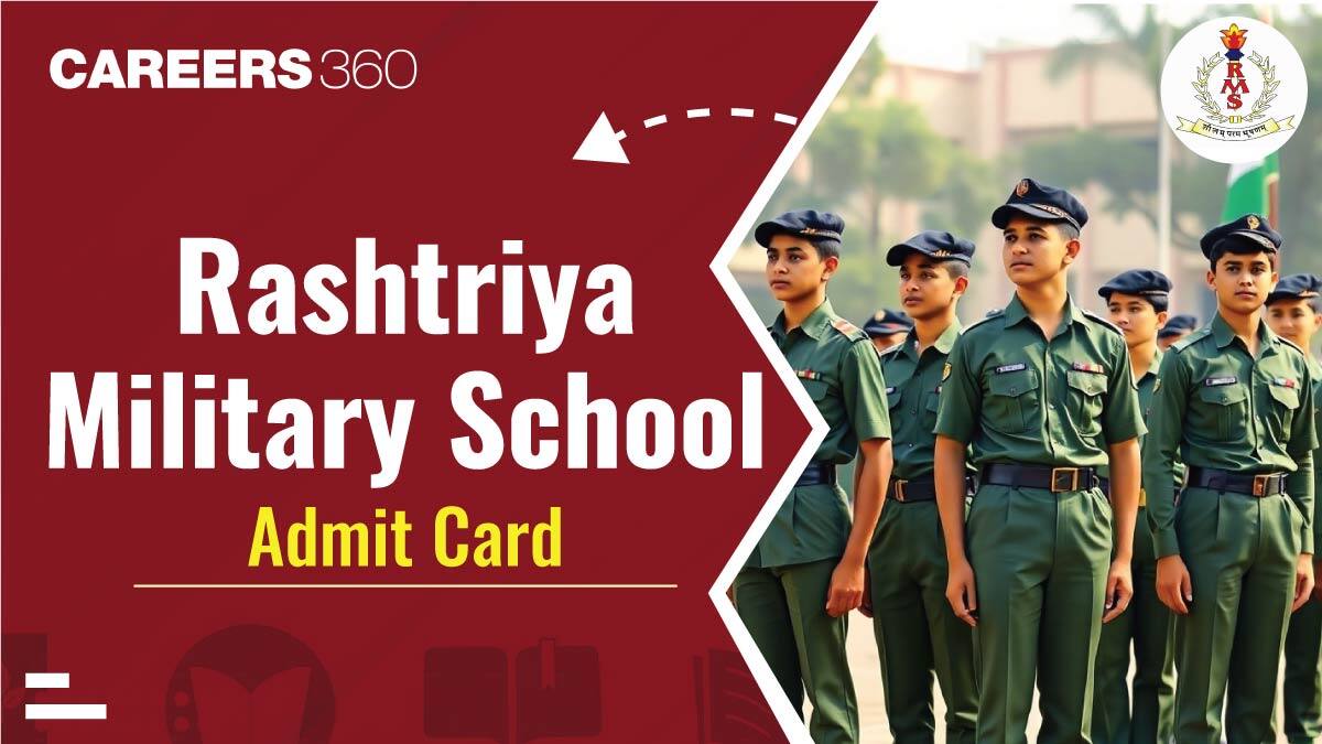 RMS Admit Card 2026, Download Rashtriya Military School Admit Card Here