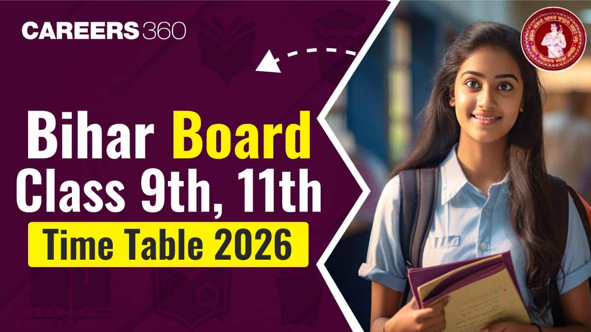 Bihar Board Class 9th, 11th Time Table 2026: Check Exam Dates Here