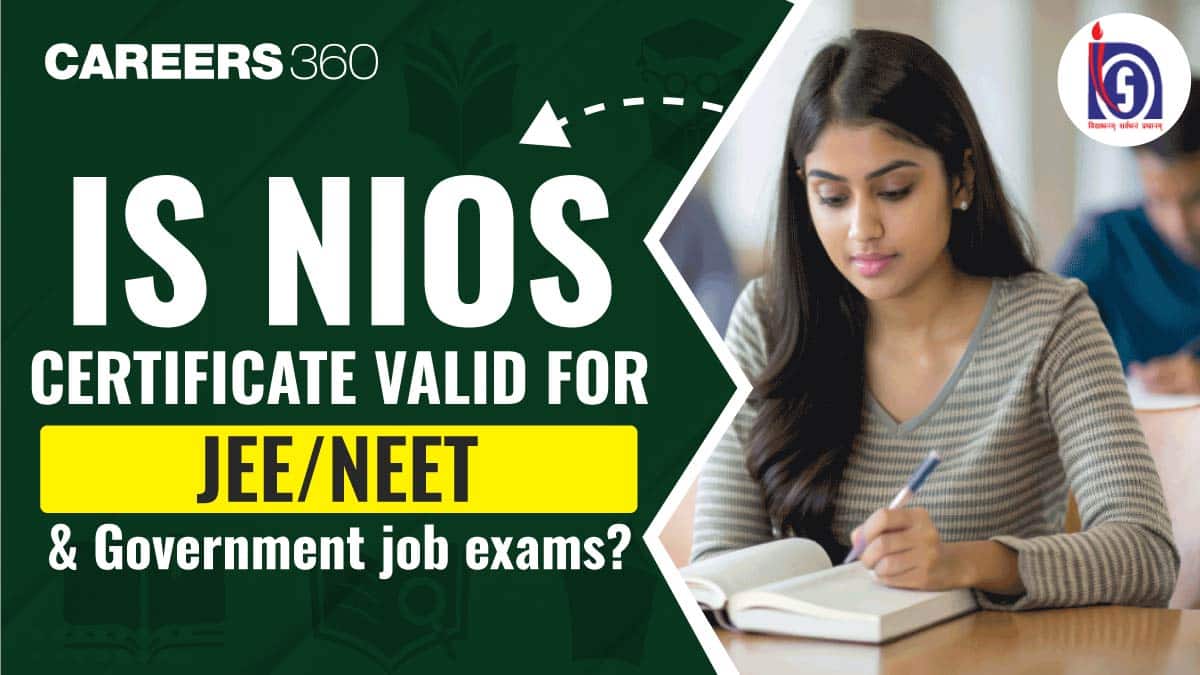 Is NIOS Certificate Valid for JEE, NEET & Government Job Exams?