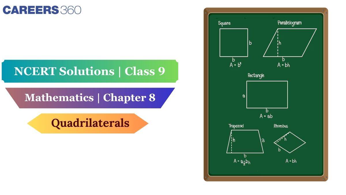 NCERT Solutions for Class 9 Maths Chapter 8 Quadrilaterals
