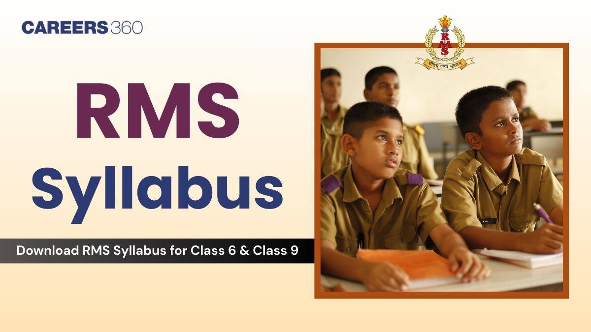 RMS Entrance Exam Class 6 & Class 9 Syllabus 2026 : Subject Wise Topic, Pattern
