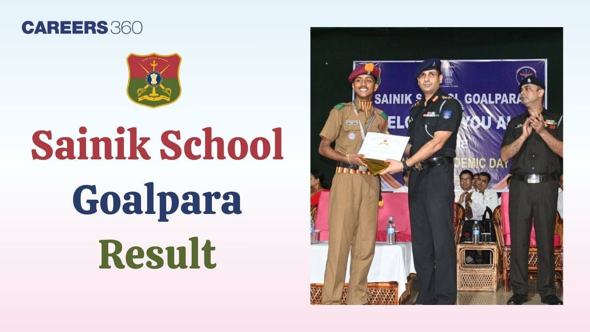 Sainik School Goalpara Result 2026 - Check Merit List PDF Here
