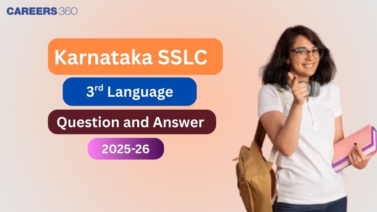 Karnataka SSLC Mid Term 3rd Language Question Paper 2025-26 with Answer Key & Analysis