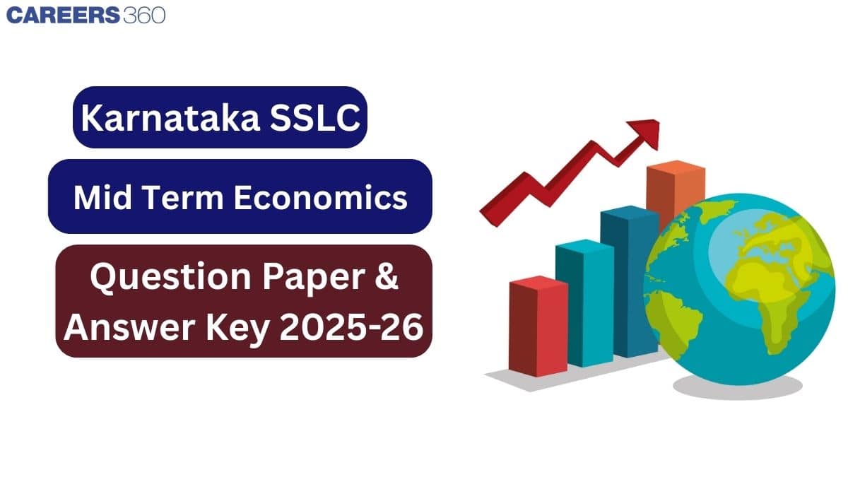 Karnataka SSLC Mid Term Economics Question Paper 2025-26 (Sep 19) with Answer Key & Solution