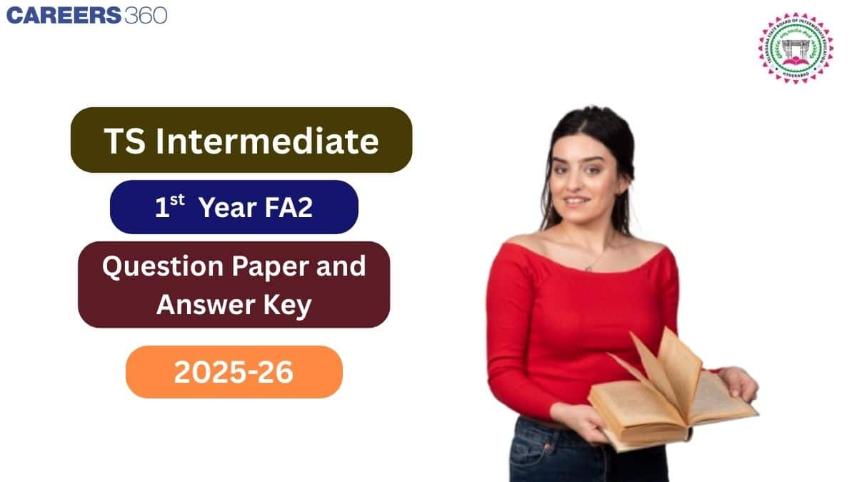 TS Intermediate 1st Year FA2 Question Paper 2025-26 with Answer Key PDF (All Subjects)