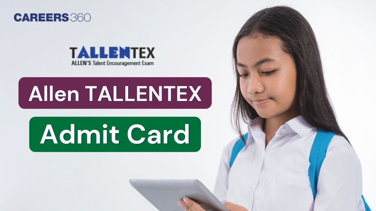 Allen TALLENTEX Admit Card 2026 Out - Download Hall Ticket @tallentex.com