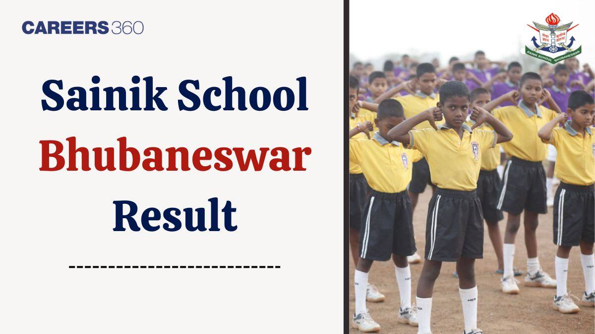 Sainik School Bhubaneswar Result 2026, Check Result at nta.ac.in