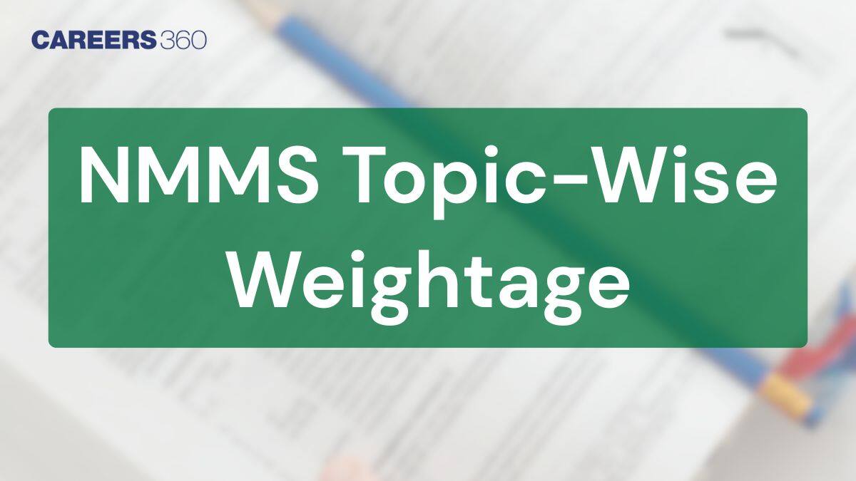 NMMS Topic-wise Weightage 2025-26 - Detailed Analysis & Preparation Tips