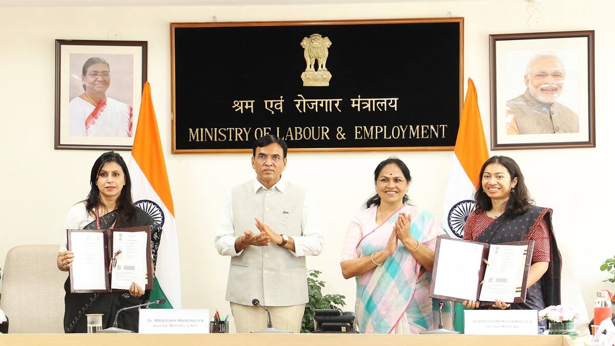 India’s unemployment rate at 2%: Mansukh Mandaviya cites WEF report, highlights 44 lakh vacancies