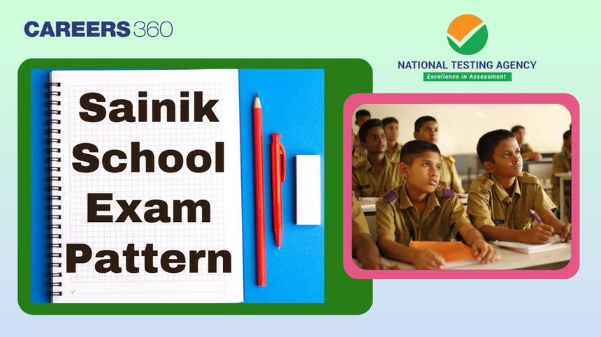 Sainik School Exam Pattern 2025-26 for Class 6 and 9 - Check AISSEE Exam Pattern