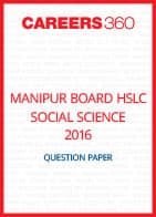Manipur Board HSLC Social Science Question Paper 2016