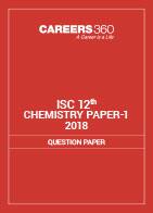 ISC 12th Chemistry Paper-1 Question Paper