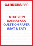 NTSE Karnataka Question Paper 2019