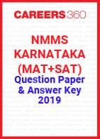 NMMS Karnataka (MAT+SAT) Question Paper & Answer Key 2019
