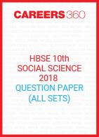 HBSE 10th Social Science 2018 Question Paper