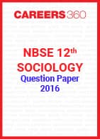 NBSE 12th Sociology Question Paper 2016