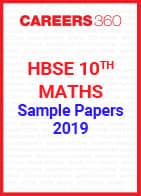 HBSE 10th Maths 2019 Sample Papers