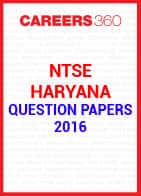 NTSE Haryana Question Papers 2016