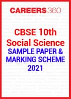 CBSE 10th Class Social Science Solved Sample Paper 2021