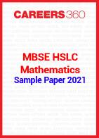 MBSE HSLC Mathematics Sample Paper 2021