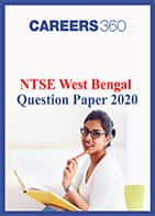 NTSE West Bengal Question Paper 2020