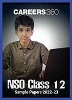 NSO Class 12 Sample Paper 2022-23